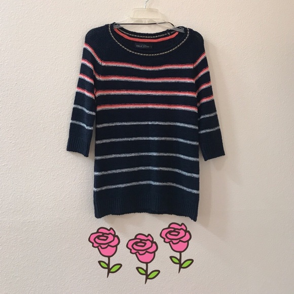 SELA Sweaters - SELA Striped Sweater
